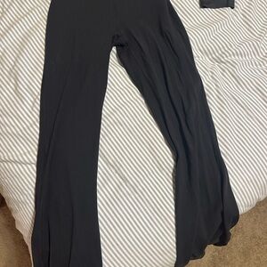 Lululemon flared black leggings